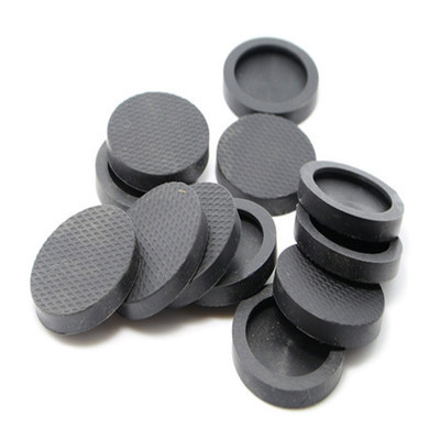 圓形黑色硅橡膠塞蓋 廠家直銷，網格磨砂，品質之選